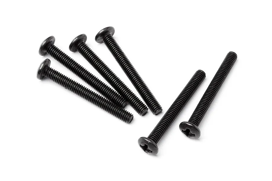 Maverick 3x26mm Fine Thread Button Head Screws 6Pcs image 47144