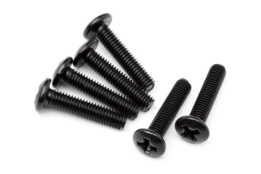 Maverick 3x14mm Fine Thread Button Head Screws 6Pcs image 47148