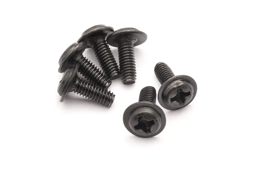 Maverick 3x8mm Fine Thread Washer Head Screws 6Pcs image 47166
