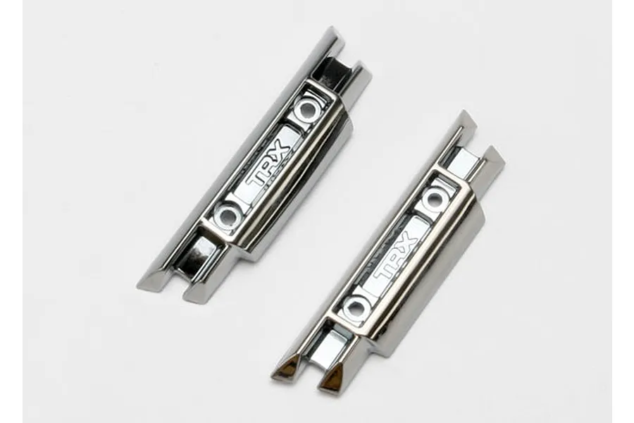 Traxxas Front &amp;amp; Rear Bumpers (Black Chrome) image 4718