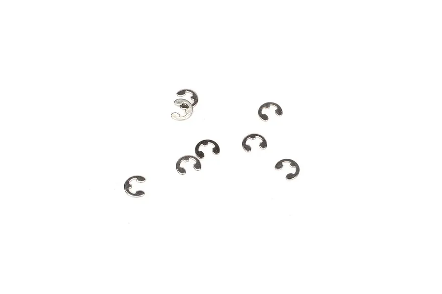 ECX 3mm E-Clips 8Pcs image 47172