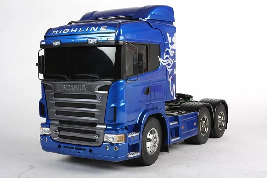 Tamiya Scania R620 Highline 6X4 RC Truck Electric 4WD 1/14 Scale Kit - Blue Edition image 47228