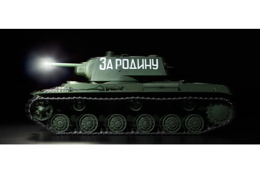 Tamiya 1/16 Russian KV-1 Scaled Heavy Tank Kit w/Fully Optioned image 47243