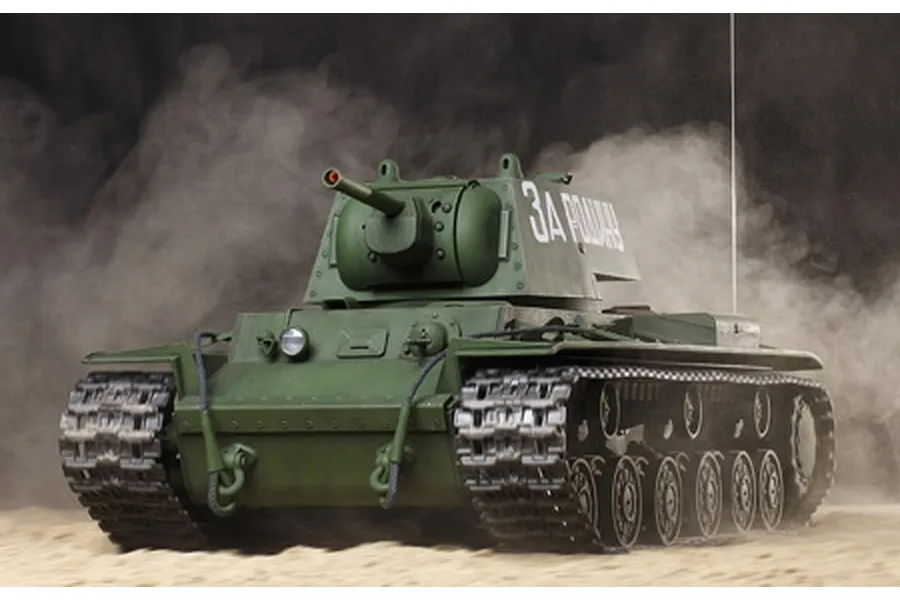 Tamiya 1/16 Russian KV-1 Scaled Heavy Tank Kit w/Fully Optioned image 47244