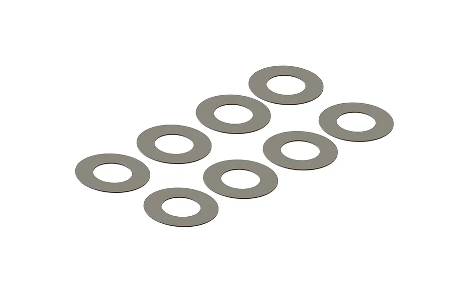 ARRMA 6.2x11.9x0.3mm Steel Washers 8Pcs image 47260
