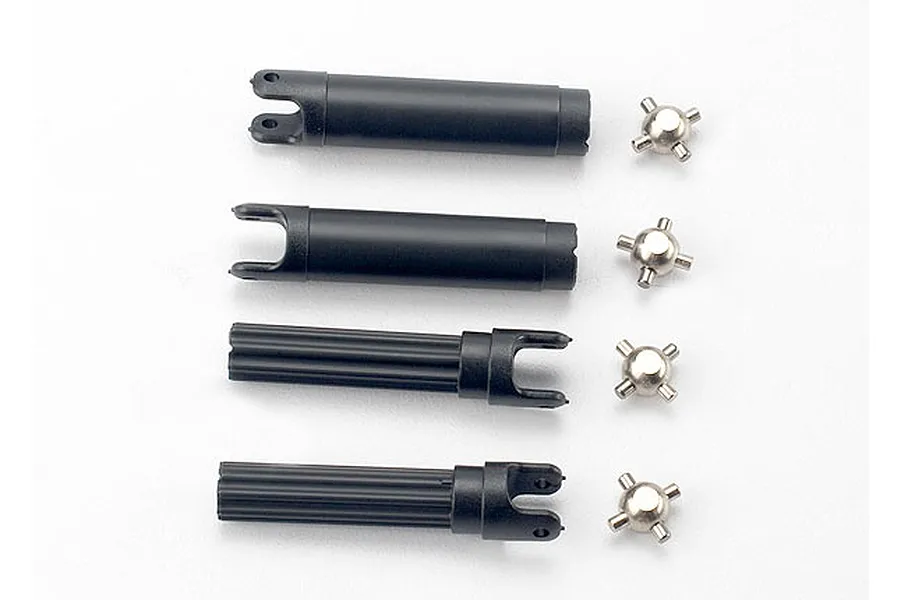 Traxxas Left or Right Half Shafts w/ Metal U-Joints 4Pcs image 4728