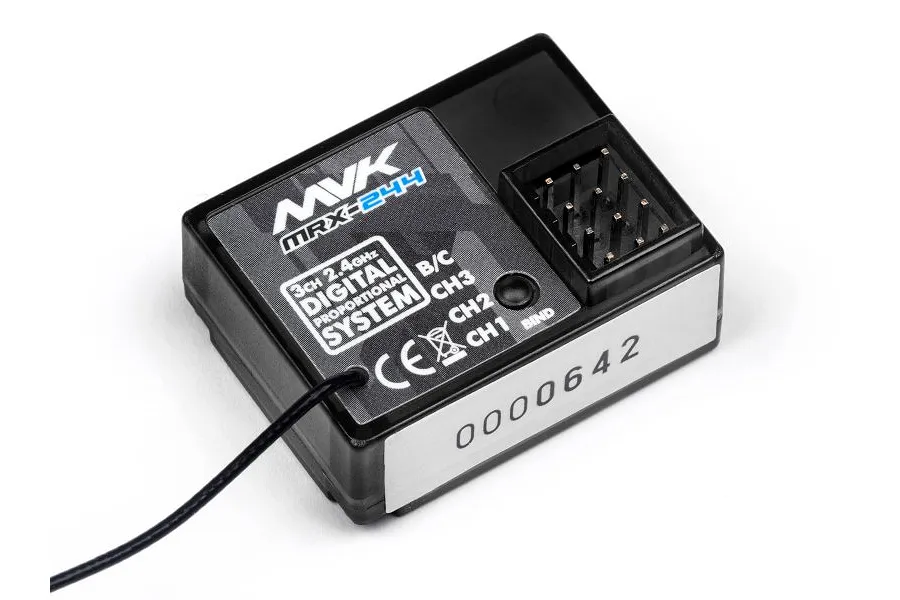 Maverick MRX-244 2.4GHZ 3ch Receiver w/ Built In Failsafe image 47308
