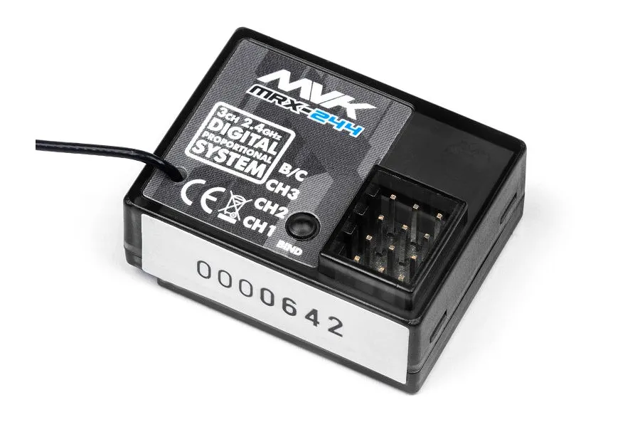 Maverick MRX-244 2.4GHZ 3ch Receiver w/ Built In Failsafe image 47309