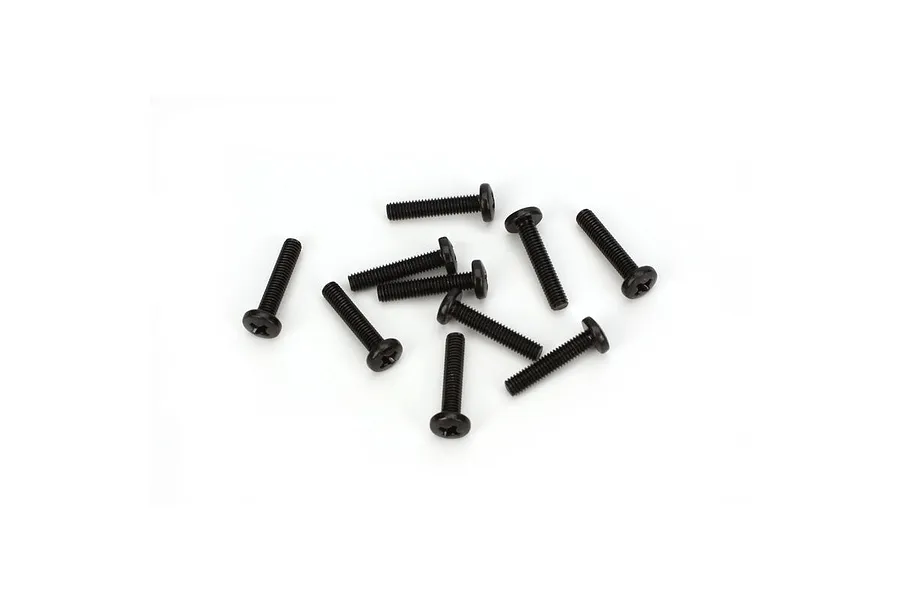 ECX 3x16mm Fine Thread Button Head Screws 10Pcs image 47339