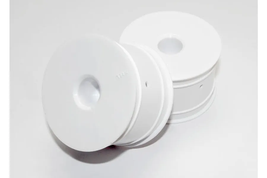 Traxxas 2.2&amp;quot; Dished White Rims 2Pcs image 4736