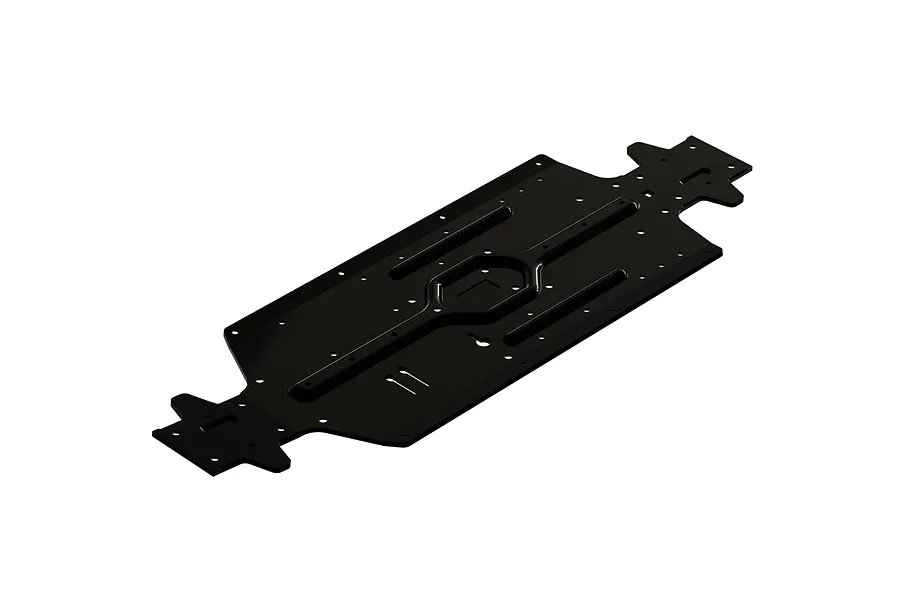 ARRMA 1/5 Outcast 8S Black Aluminium 445mm Main Chassis image 47392