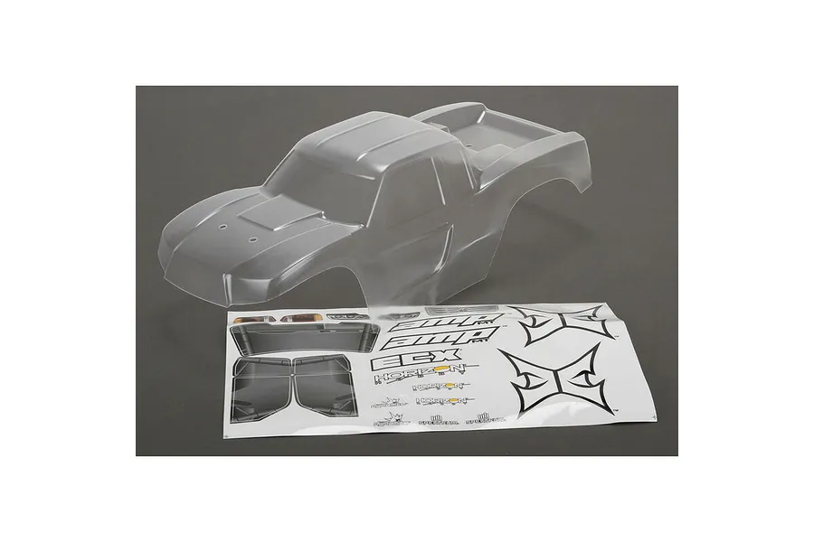 ECX 1/10 Amp MT Unpainted Body Shell image 47469