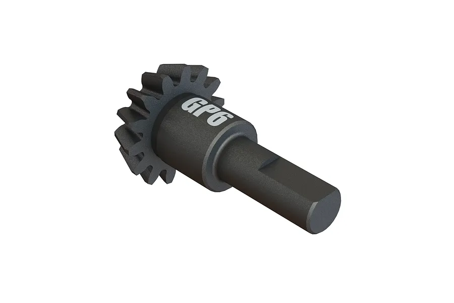 ARRMA 14T Straight Cut GP6 Main Differential Input Gear image 47488