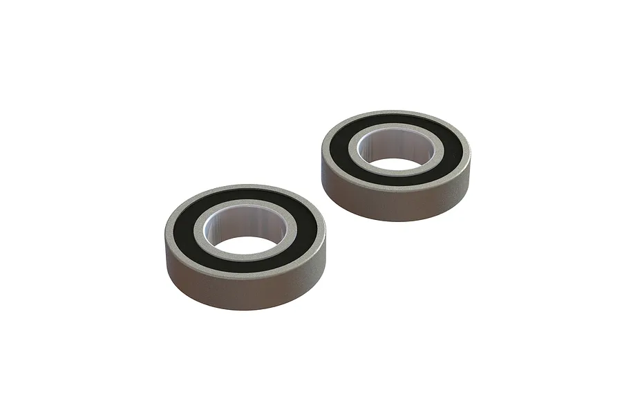 ARRMA 12x24x6mm Rubber Shielded Ball Bearings 2Pcs image 47528