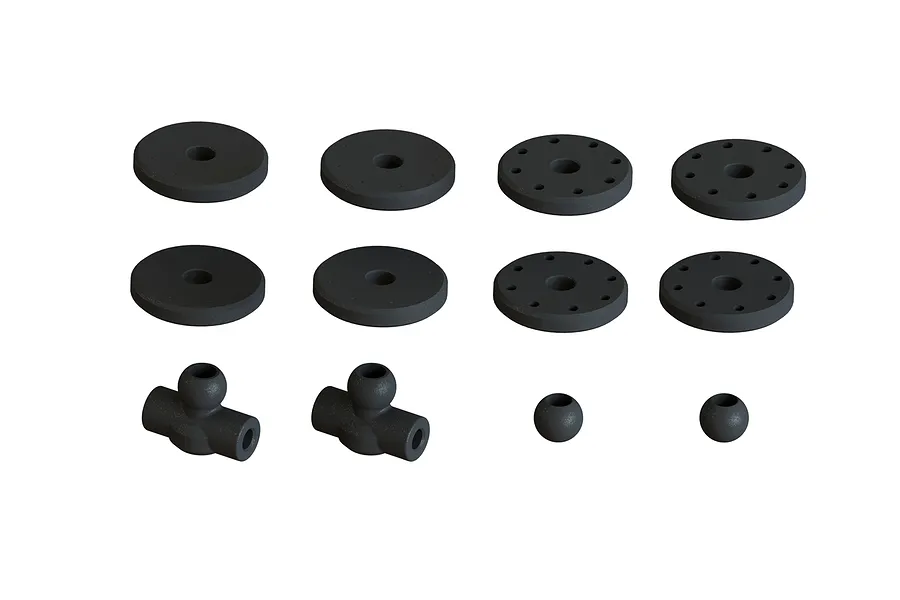 ARRMA Aluminium 115mm Shock Set 2Pcs image 47534