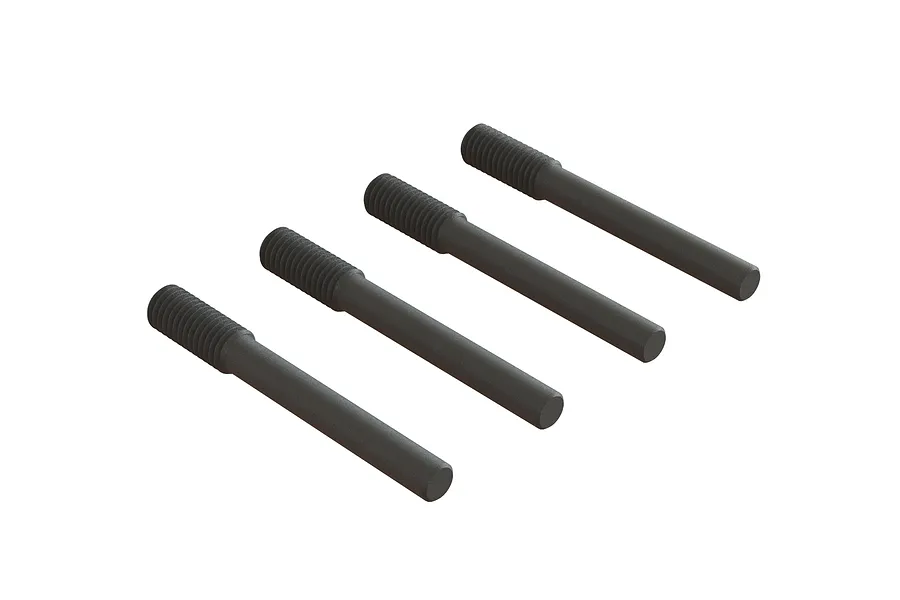 ARRMA 5x40mm (4x28mm Pin) Fine Thread Grub Screws 4Pcs image 47535