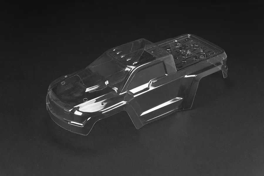 ARRMA 1/10 GRANITE 4x4 Clear Unpainted Body Shell w/ Decal image 47538