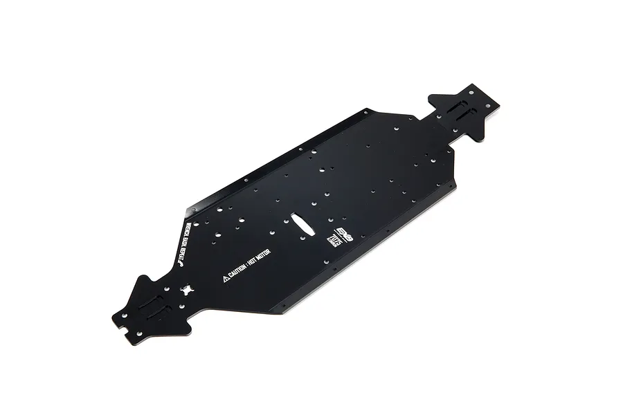 ARRMA Black 7075-T6 Aluminium SWB Main Chassis image 47541