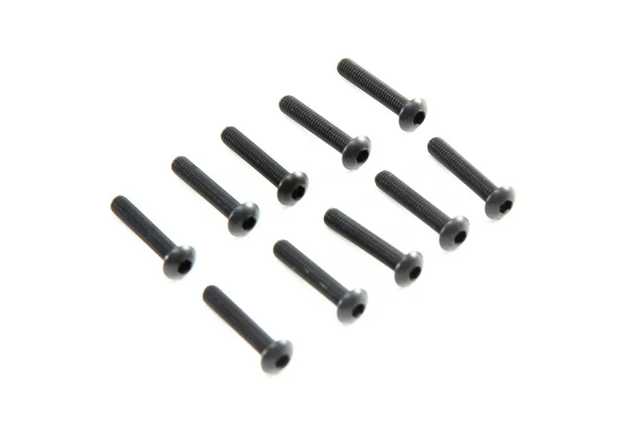 Axial 3x16mm Fine Thread Button Head Screws 10Pcs image 47547