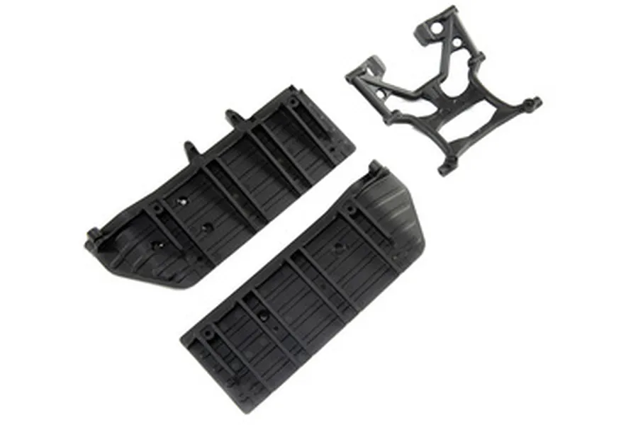 Axial Side Plates &amp;amp; Chassis Brace Set image 47550