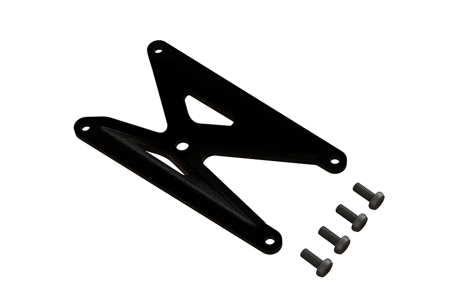ARRMA 1/5 Kraton 8S BLX Black Aluminium Rear Lower Chassis Brace image 47603