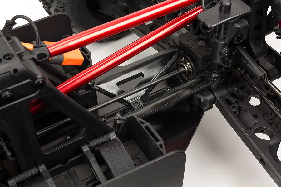 ARRMA 1/5 Kraton 8S BLX Black Aluminium Rear Lower Chassis Brace image 47604