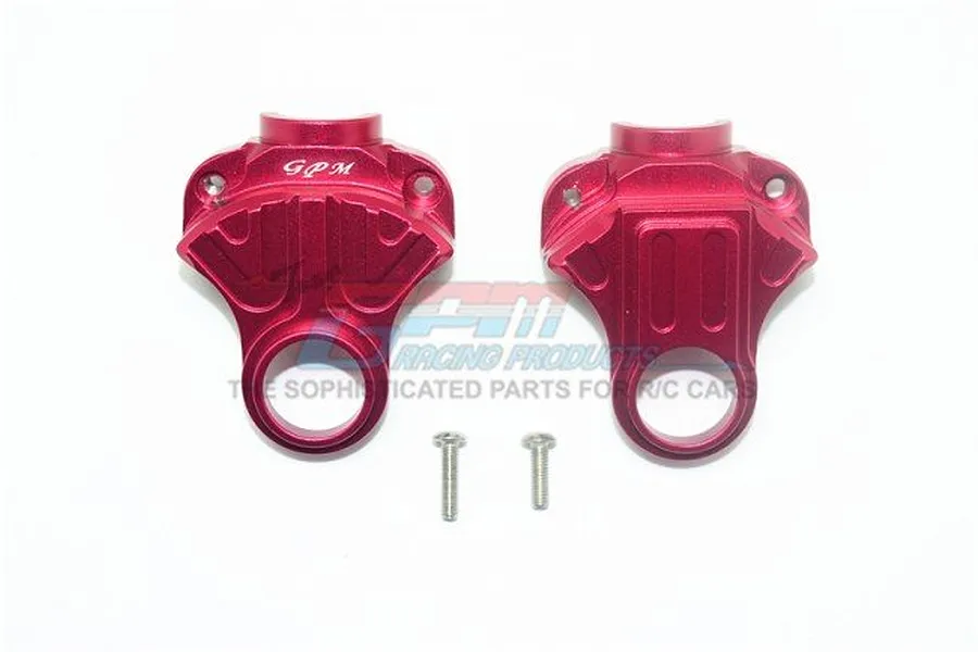 GPM Aluminium Front or Rear Differential Output Yokes 2Pcs - Red image 47666