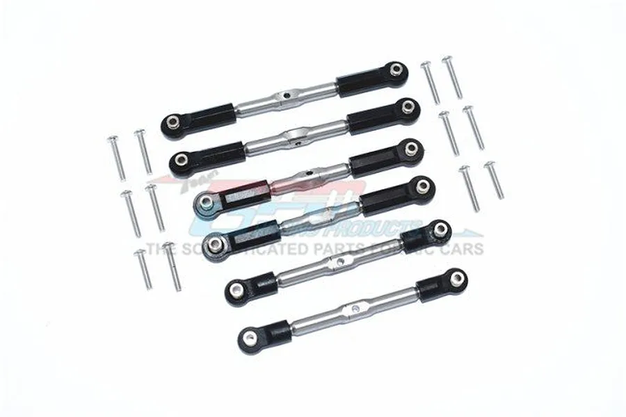 GPM Stainless Steel Adjustable Tie Rods 6Pcs w/ Hardware image 47697