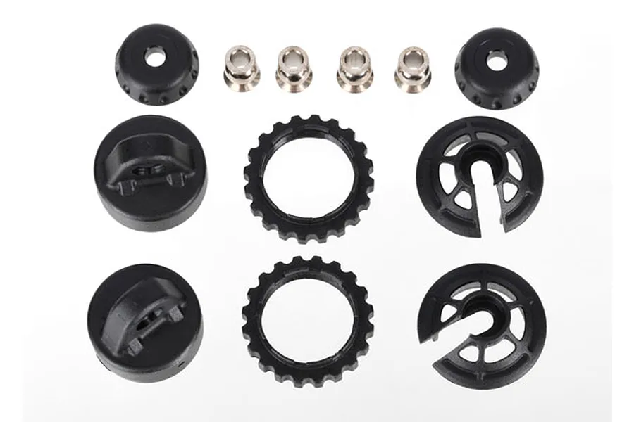 Traxxas GTR Long/XX-Long Shock Cap &amp;amp; Spring Retainer Set image 4773