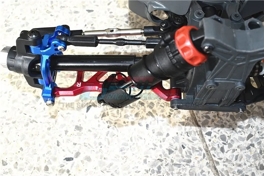 GPM Aluminium Front Lower Suspension Arms 2Pcs - Red image 47721