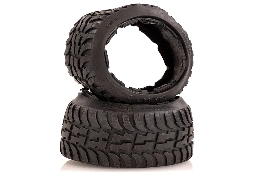 Rovan 4.7/5.5&amp;quot; Baja 5B Rear Tarmac Buster II Tyres 2Pcs image 47746