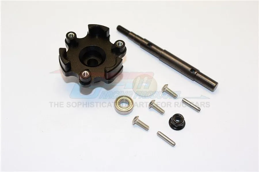 GPM Aluminium Cush Drive Housing &amp;amp; Input Shaft - Black image 47759