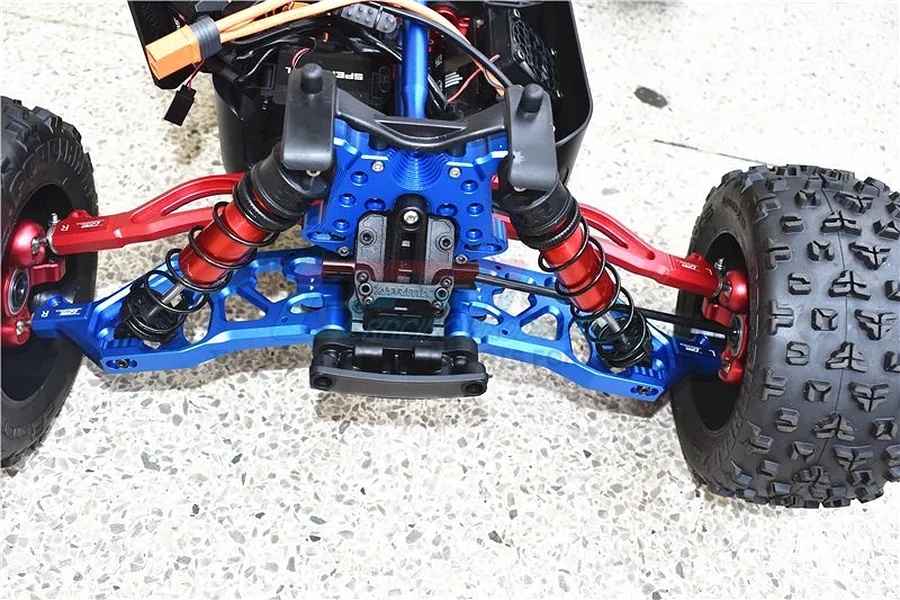 GPM Aluminium Front Lower Suspension Arms 2Pcs - Red image 47787