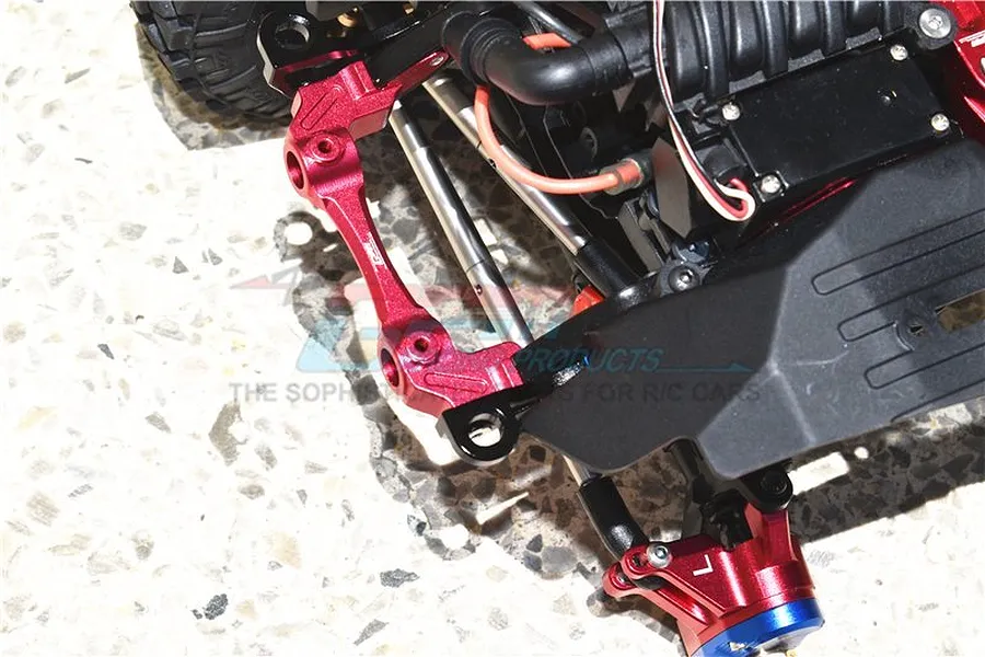 GPM Aluminium Front Body Post Mounts 2Pcs - Black image 47864