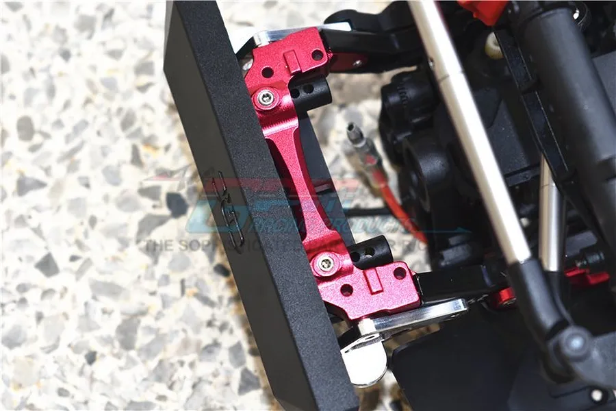 GPM Black Aluminium Front Bumper Mount w/ Hardware image 47894