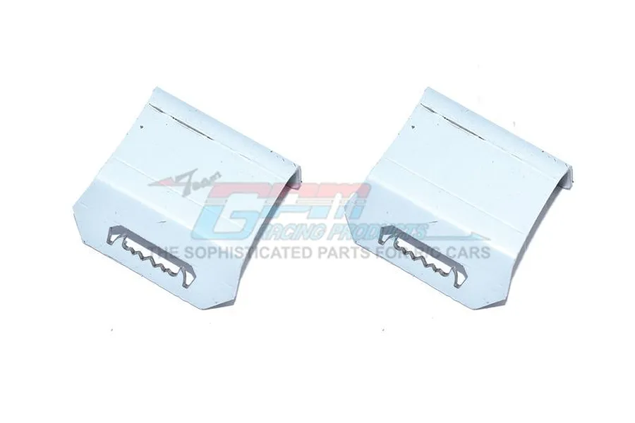 GPM Stainless Steel Front &amp;amp; Rear Gearbox Skid Plate 2Pcs image 2