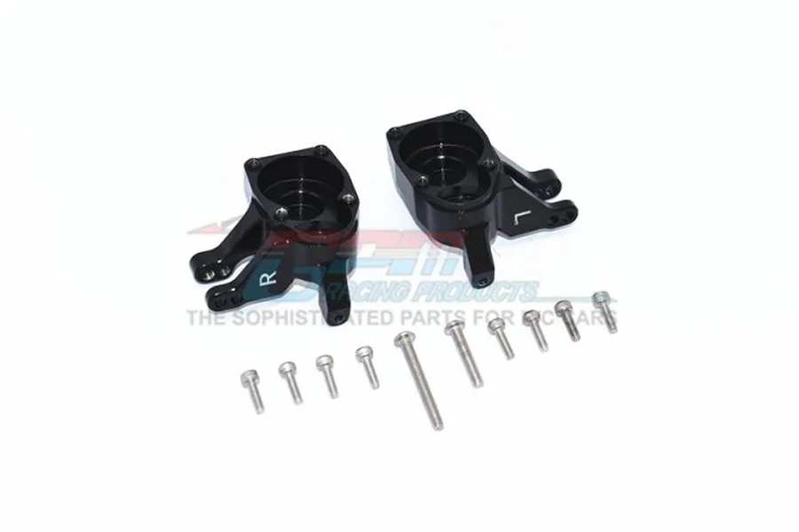 GPM Aluminium Inner Front Steering Hubs 2Pcs - Black image 47948