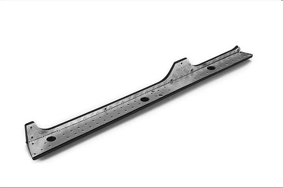 GPM Silver Stainless Steel Slip Proof Treads Side Step 2Pcs image 47967