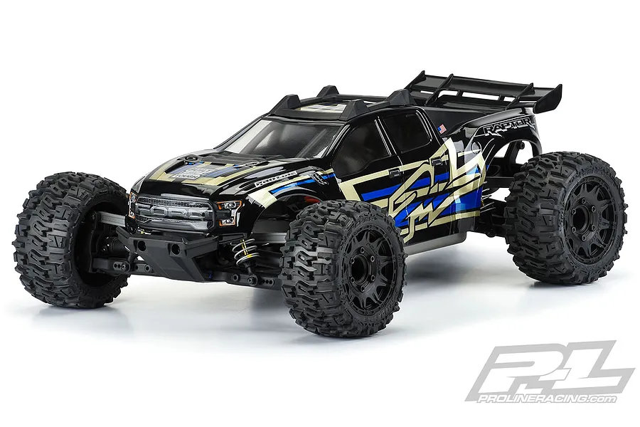 Pro-Line 1/10 Rustler 4x4 2017 Ford F-150 Raptor Clear Unpainted Body Shell image 47993