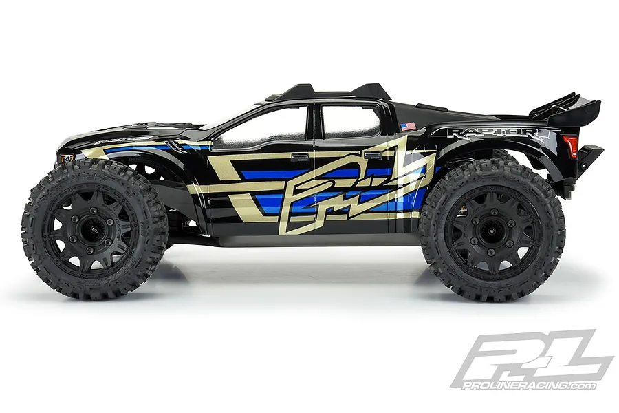 Pro-Line 1/10 Rustler 4x4 2017 Ford F-150 Raptor Clear Unpainted Body Shell image 47994