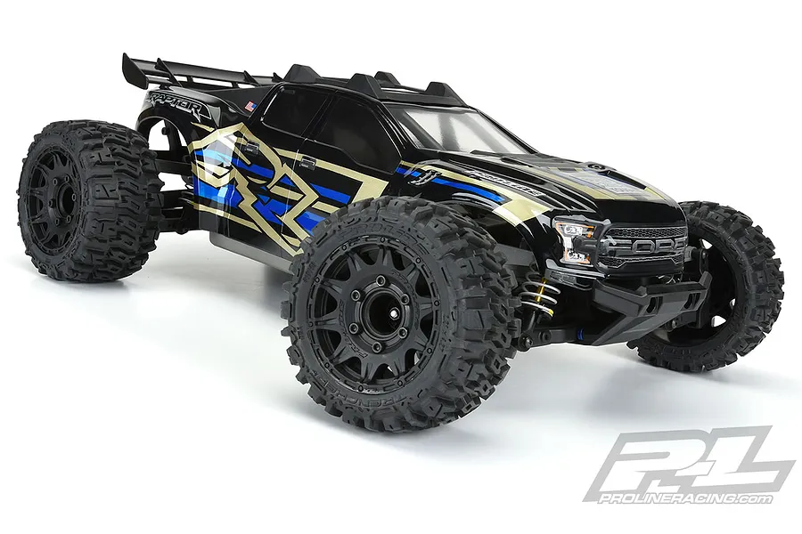 Pro-Line 1/10 Rustler 4x4 2017 Ford F-150 Raptor Clear Unpainted Body Shell image 47997