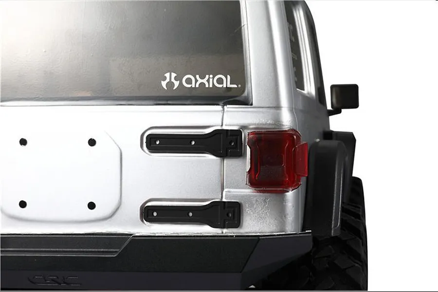 GPM Silver Stainless Steel TRX-4 Defender Door Hinge Set image 48013