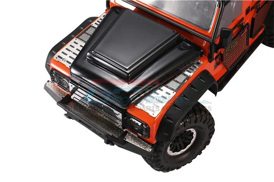 GPM TRX-4 Defender Clear Unpainted Hood w/ Hinge Set image 48031
