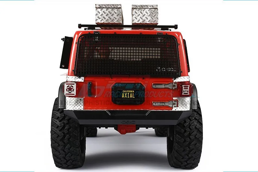 GPM Black Stainless Steel Rear Window Guards 3Pcs w/ Hardware image 48035