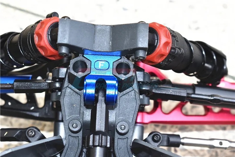 GPM Aluminium Front Suspension Linkage Stabiliser - Red image 48060