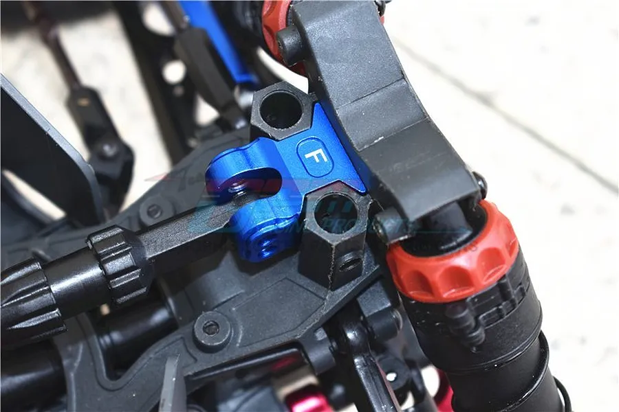 GPM Aluminium Front Suspension Linkage Stabiliser - Red image 48061
