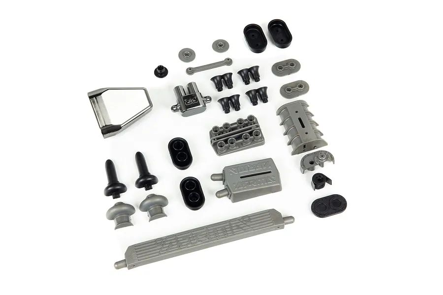 ARRMA 1/7 Scale Body Accessories Set A w/ Decal Sheet image 48076