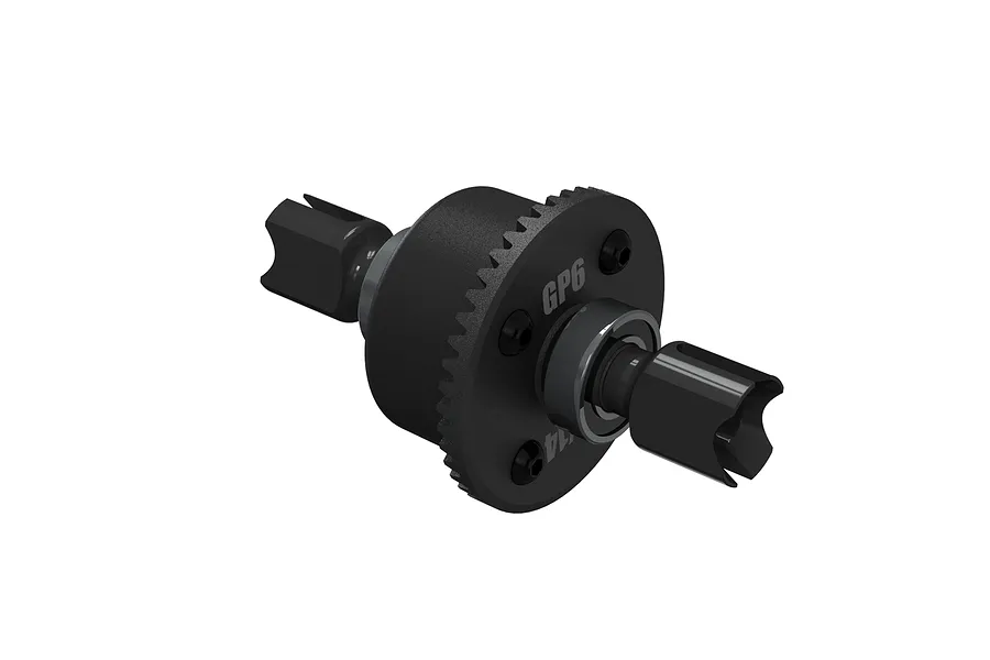 ARRMA Hardened Steel 45T Straight Cut GP6 Front or Rear Differential Set image 48183