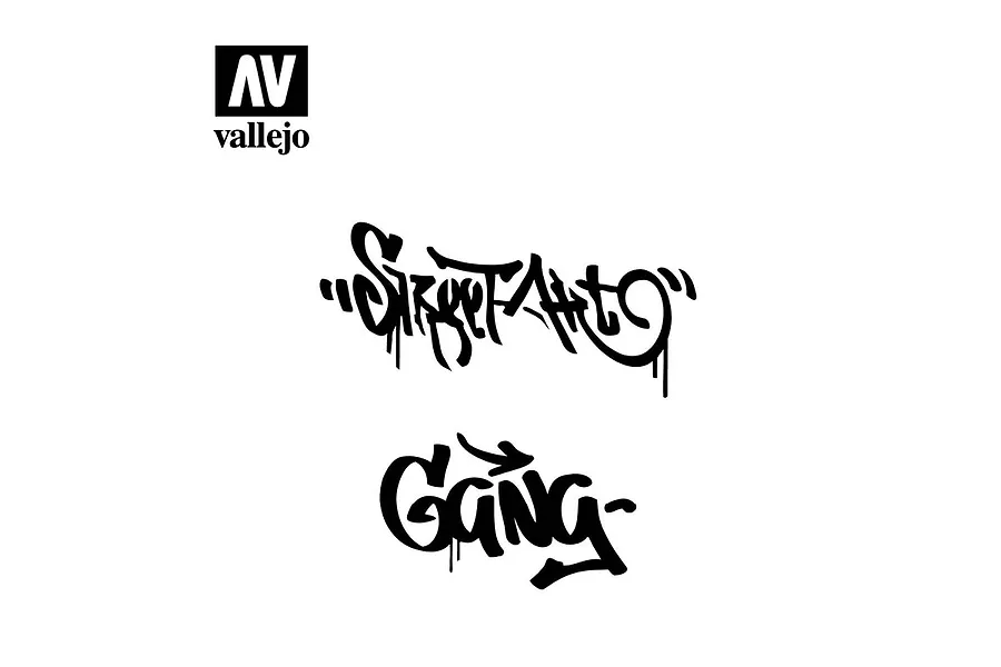 Vallejo Street Art Nº2 Stencil image 48231