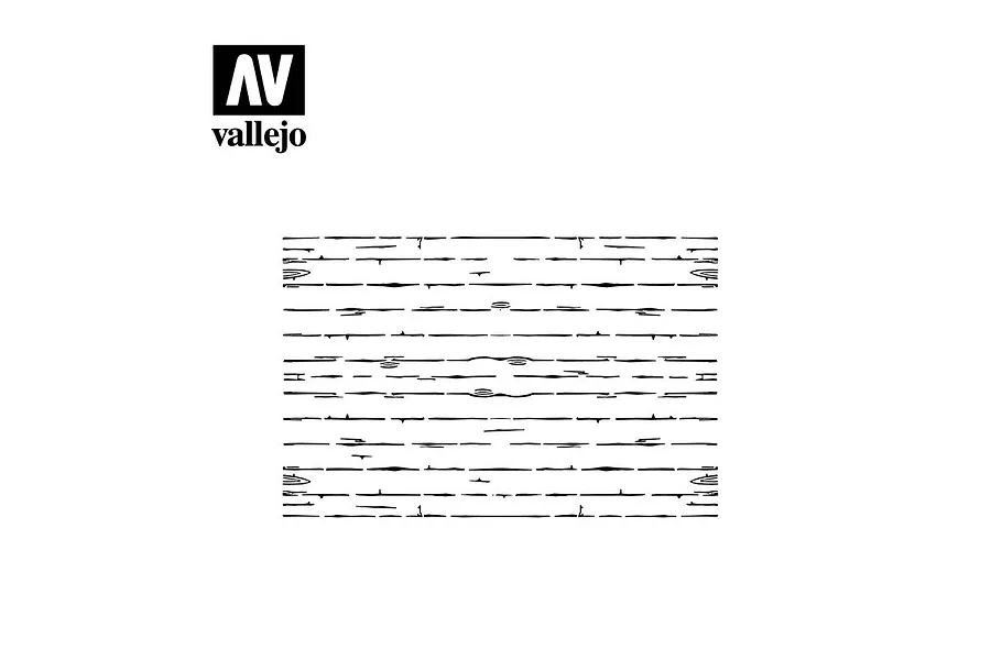 Vallejo Wood Texture Nº1 Stencil image 48245